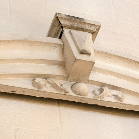 #33813 Salvaged Metal Window Surround image 3