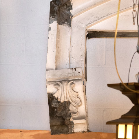 #33815 Salvaged Metal Door Surround image 3