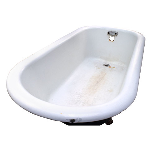 #33871 30x60 Antique Cast Iron Clawfoot Bathtub image 5