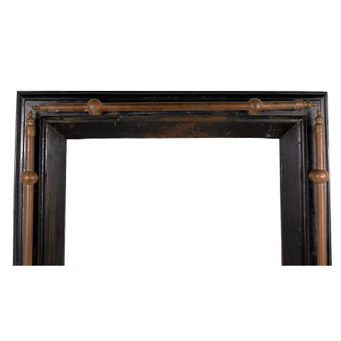 #34043 29x32 Salvaged Antique Fireplace Surround image 2