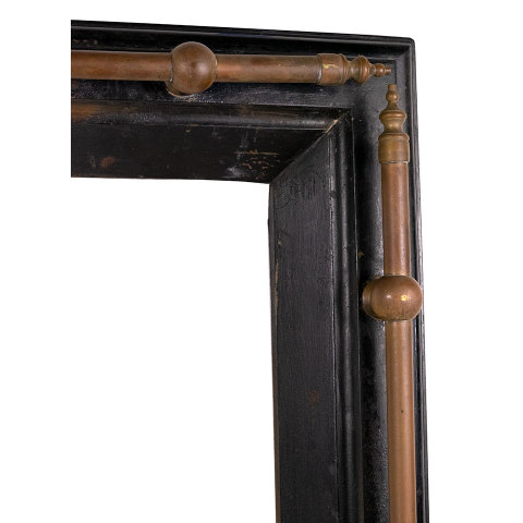 #34043 29x32 Salvaged Antique Fireplace Surround image 4