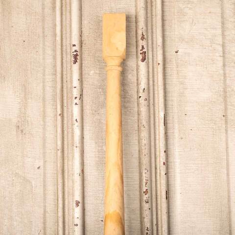 #34191 Turned Poplar Wood Staircase Baluster image 3