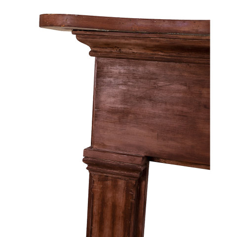 #34544 Salvaged Antique Wood Fireplace Mantel image 3