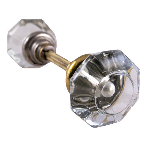 #34769 Unique Glass Doorknob Set image 2
