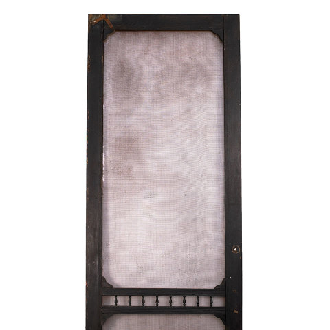 #34904 34x97 Salvaged Victorian Screen Door image 2