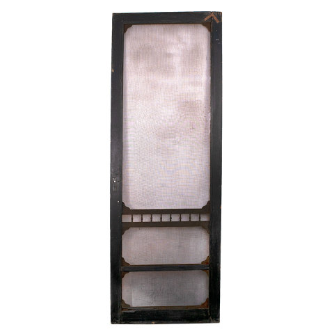 #34904 34x97 Salvaged Victorian Screen Door image 5