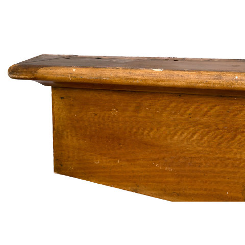 #35021 Salvaged Antique Wood Header Pediment image 2