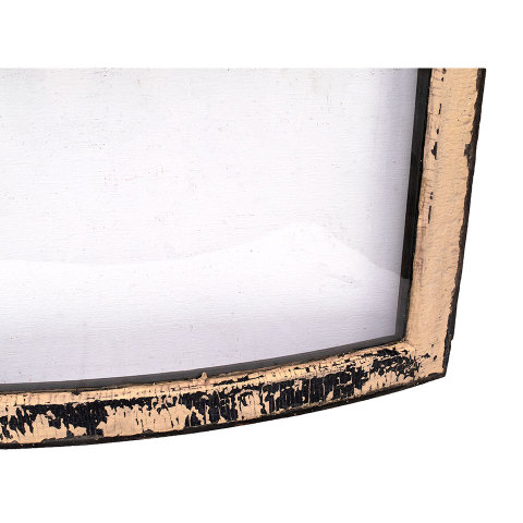 #35343 Salvaged Antique Curved Turret Window Sash image 3