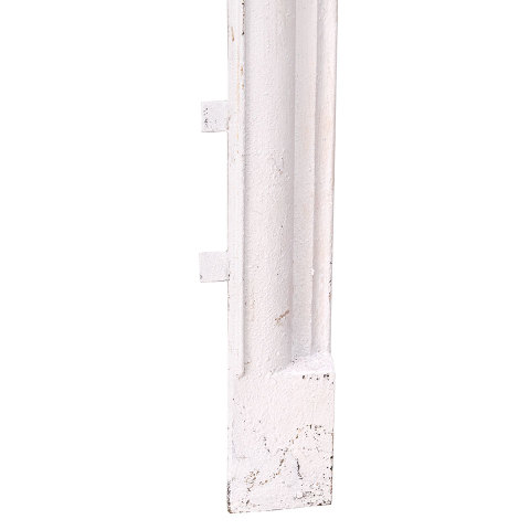 #35620 22x30 Antique Cast Iron Fireplace Surround image 4