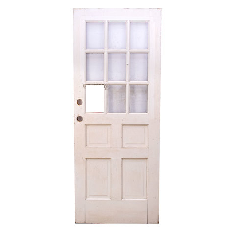 #35667 32x80 Salvaged Wood Entry Door image 5
