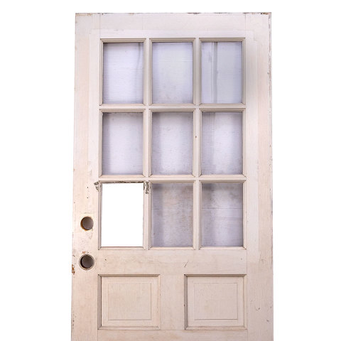 #35667 32x80 Salvaged Wood Entry Door image 6
