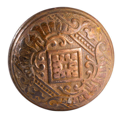 #35702 Antique Corbin Canton Doorknobs image 4