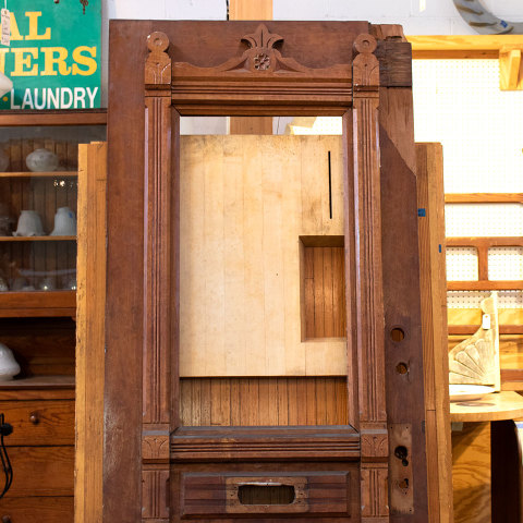 #36041 36x87 Salvaged Victorian Entry Door image 2