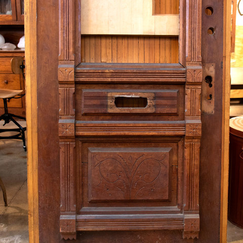 #36041 36x87 Salvaged Victorian Entry Door image 5