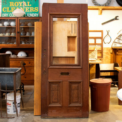 #36041 36x87 Salvaged Victorian Entry Door image 6