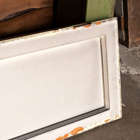 #36277 32x14 Salvaged Wood Transom Window image 2