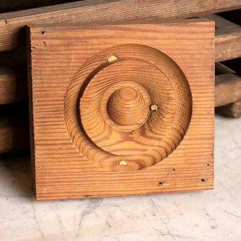 #36282 Salvaged Rosette Trim Block image 2