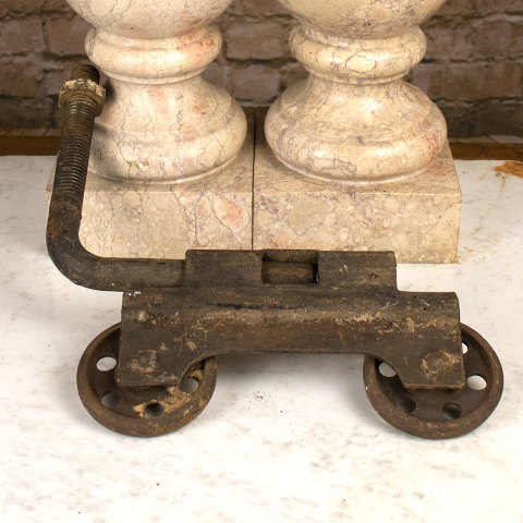 #36593 Antique Cast Iron Trolley image 3