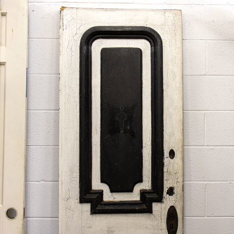 #36795 27x79 Salvaged Wood Entry Door image 2