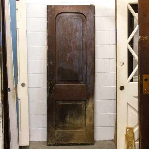 #36795 27x79 Salvaged Wood Entry Door image 4