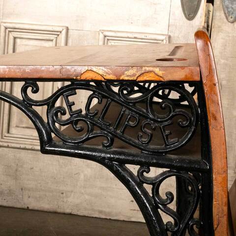 #37032 Antique ECLIPSE 3 Schoolhouse School Desk image 4