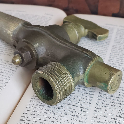 #37049 Antique European Barrel Faucet image 5