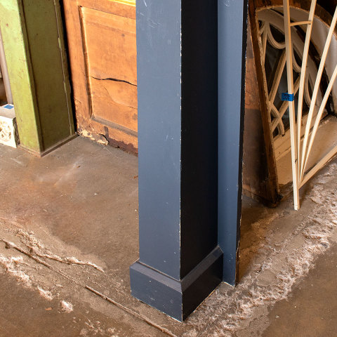 #37637 Salvaged Wood Fireplace Mantel image 8