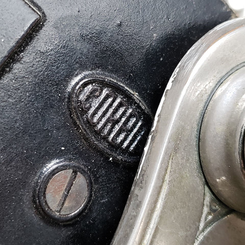 #37647 Antique Corbin St. John's Doorknob Set image 3