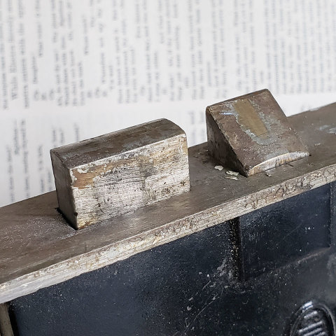 #37647 Antique Corbin St. John's Doorknob Set image 7