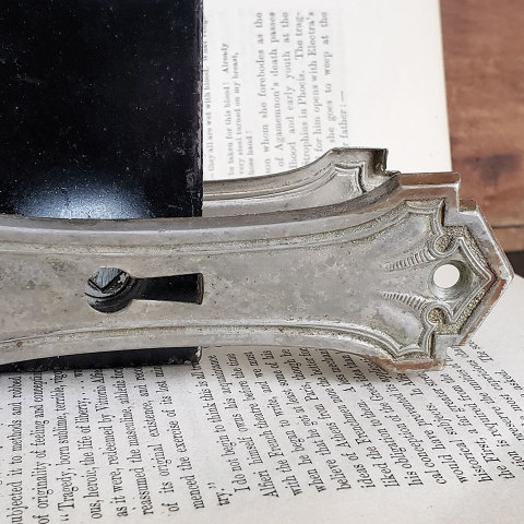 #37647 Antique Corbin St. John's Doorknob Set image 5