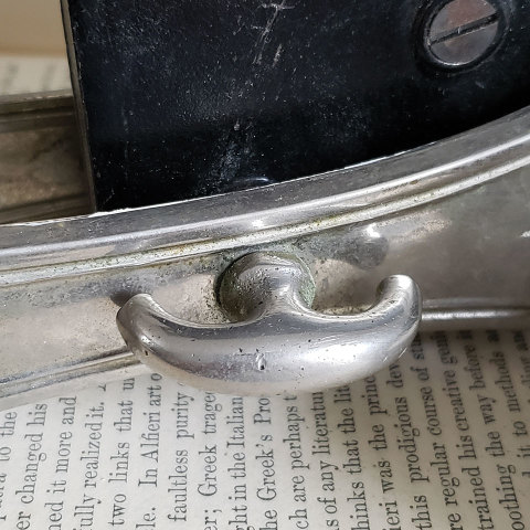 #37647 Antique Corbin St. John's Doorknob Set image 6