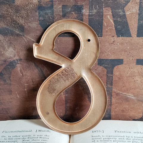 #37782 Metal House Number 8 image 3