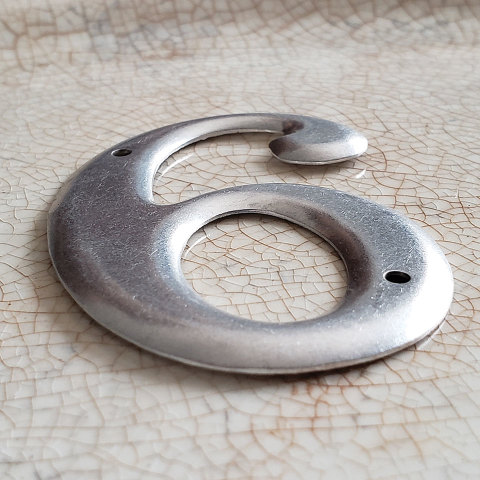 #37801 Metal House Number 6 or 9 image 3