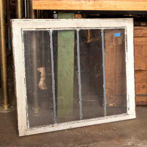#37951 Salvaged Leaded Glass Window Sash image 3