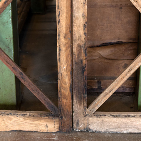 #38006 31x112 Antique Oak Screen Doors image 8