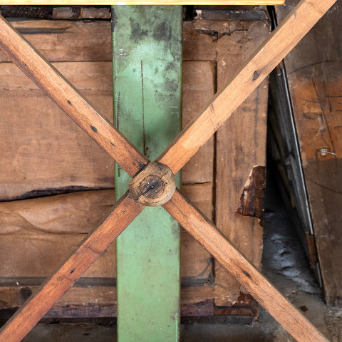 #38006 31x112 Antique Oak Screen Doors image 3