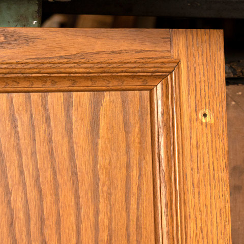 #38187 Salvaged Oak Cabinet Door image 2