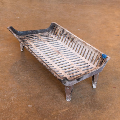 #38232 Salvaged Cast Iron Fireplace Log Holder image 5