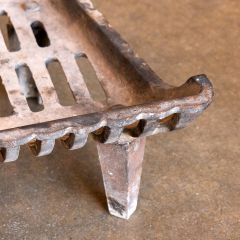 #38232 Salvaged Cast Iron Fireplace Log Holder image 6