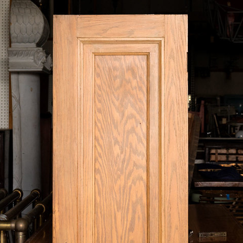 #3830 24x74 1 Panel Interior Oak Door image 5