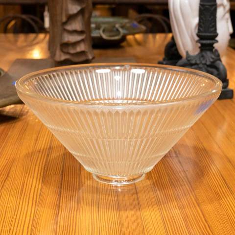 #38549 Salvaged Ribbed Glass Light Shade image 5