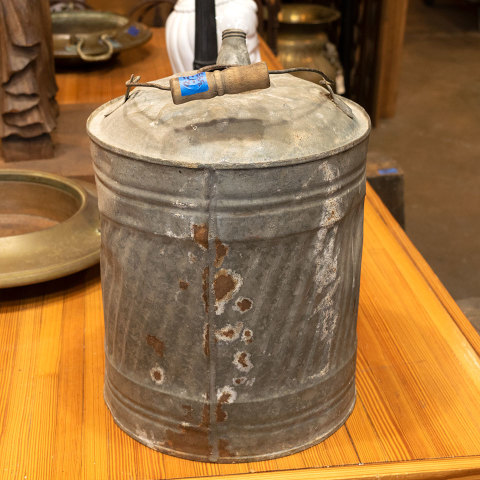 #38581 Old Galvanized Fuel Can image 7