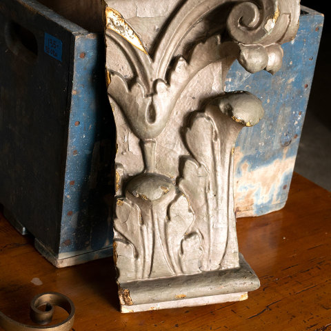 #38726 Plaster Architectural Ornament Artifact image 4