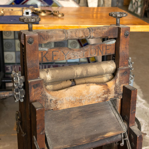 #38886 Keystone Wringer Washer Folding Bench image 2