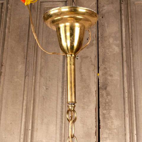 #38993 Reproduction Brass Pendant Light Fixture image 5