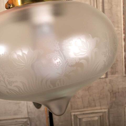 #38993 Reproduction Brass Pendant Light Fixture image 4