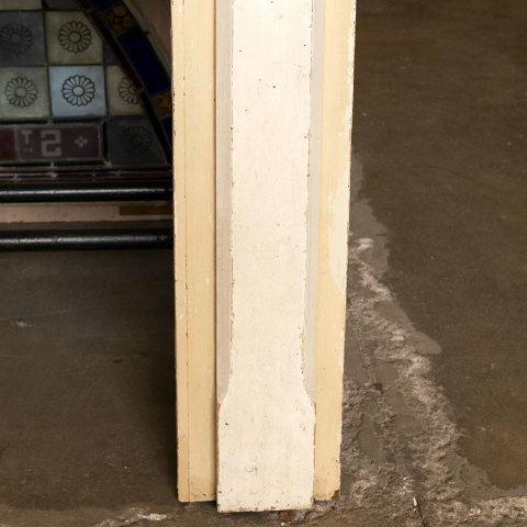 #38999 Salvaged Wood Fireplace Mantel image 8