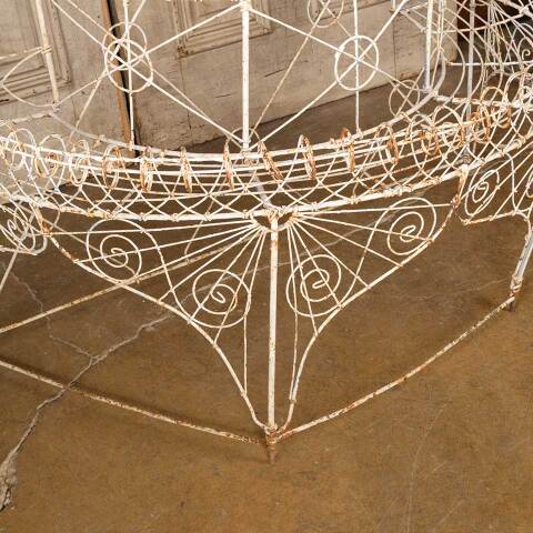 #39035 Antique Victorian Metal Wire Plant Stand image 2