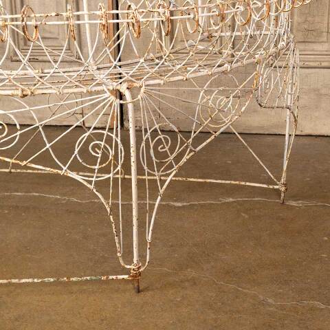 #39035 Antique Victorian Metal Wire Plant Stand image 4