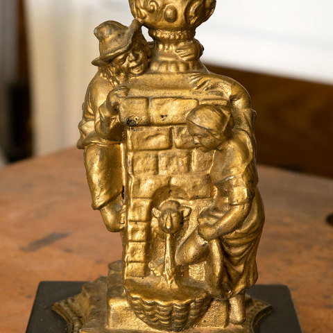 #39114 Antique Converted Table Lamp image 5